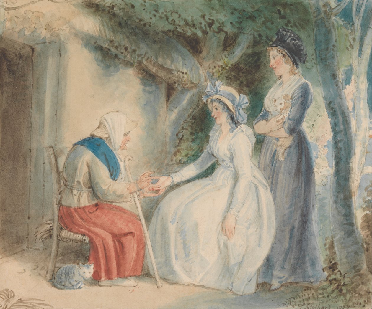 Wróżka autorstwa Thomas Stothard