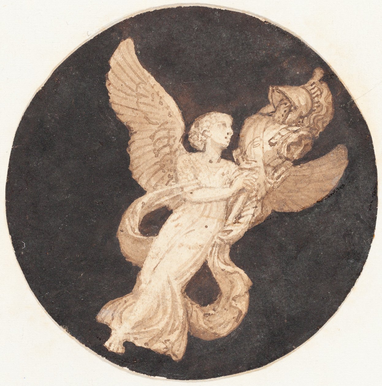 Winieta na stronę tytułową: „Skrzydlate zwycięstwo” autorstwa Thomas Stothard