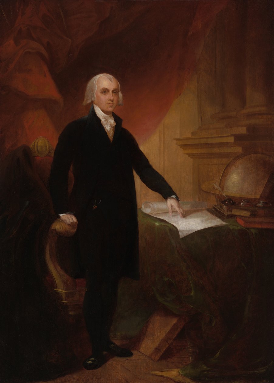 James Madison autorstwa Thomas Sully