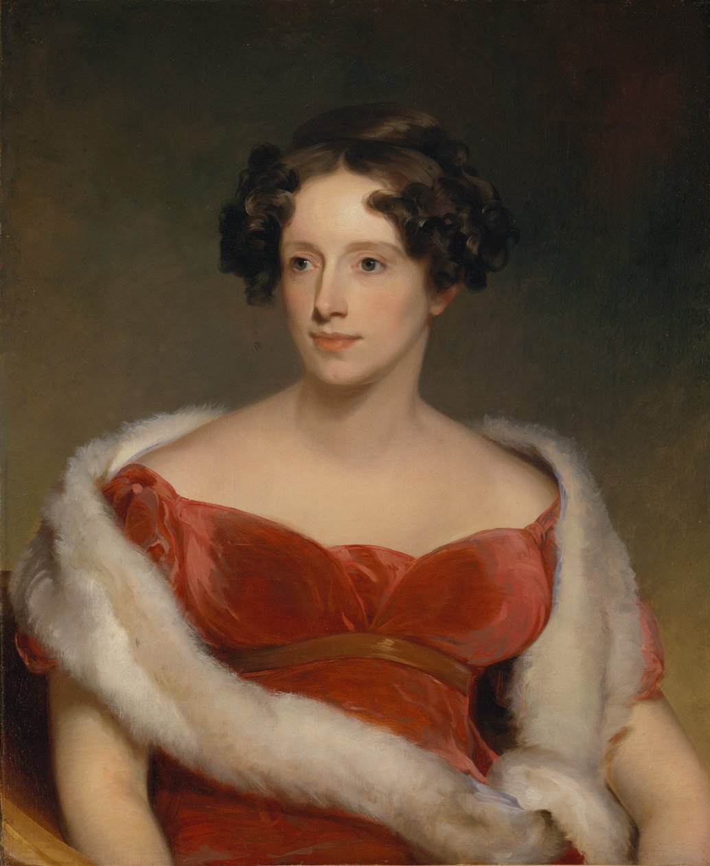 Pani John Biddle Eliza Falconer Bradish, 1818. autorstwa Thomas Sully