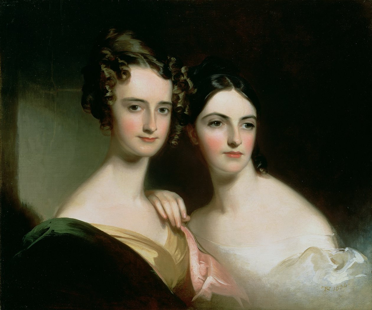 Portret Ellen i Mary McIlvaine autorstwa Thomas Sully
