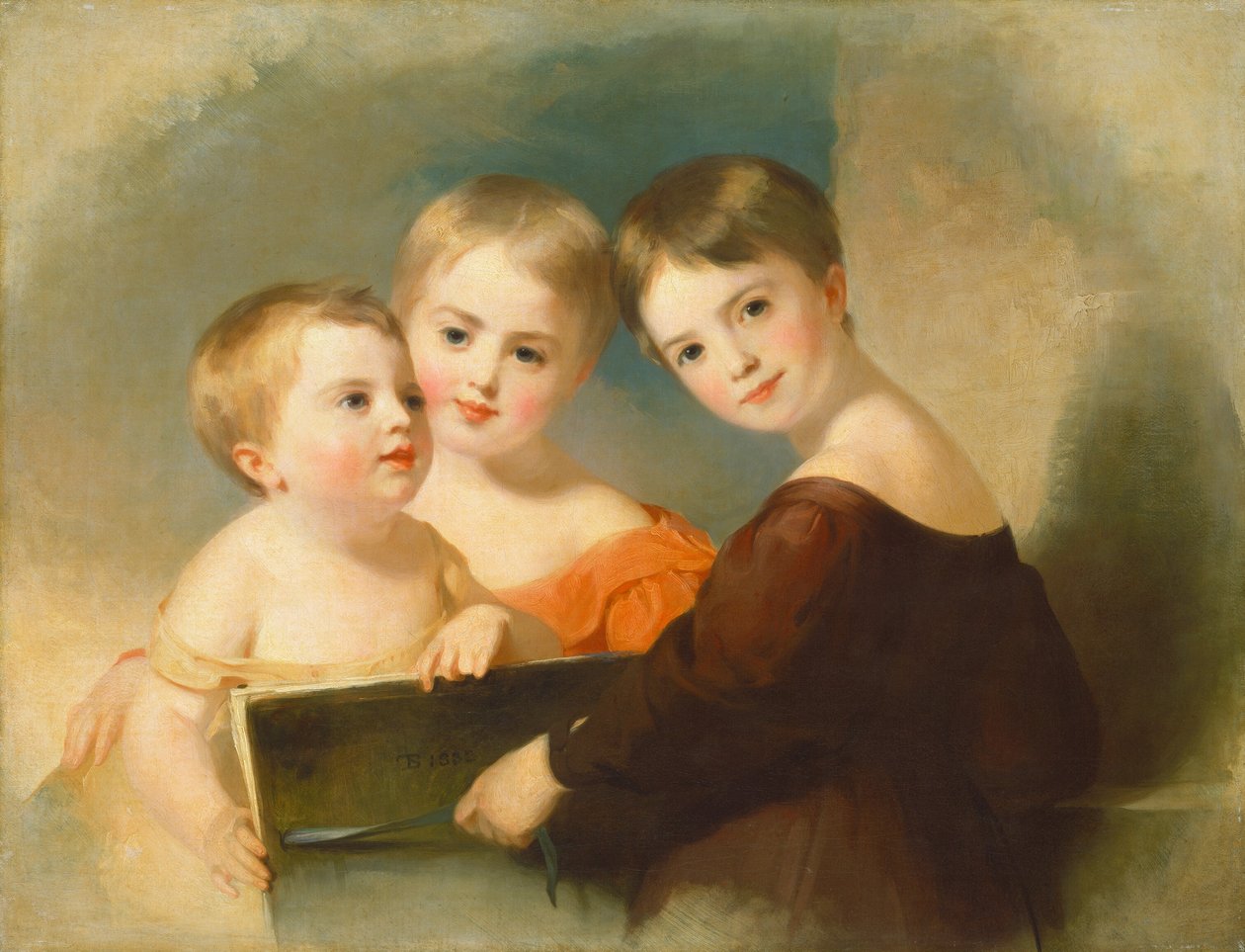 Dzieci Vanderkempa autorstwa Thomas Sully