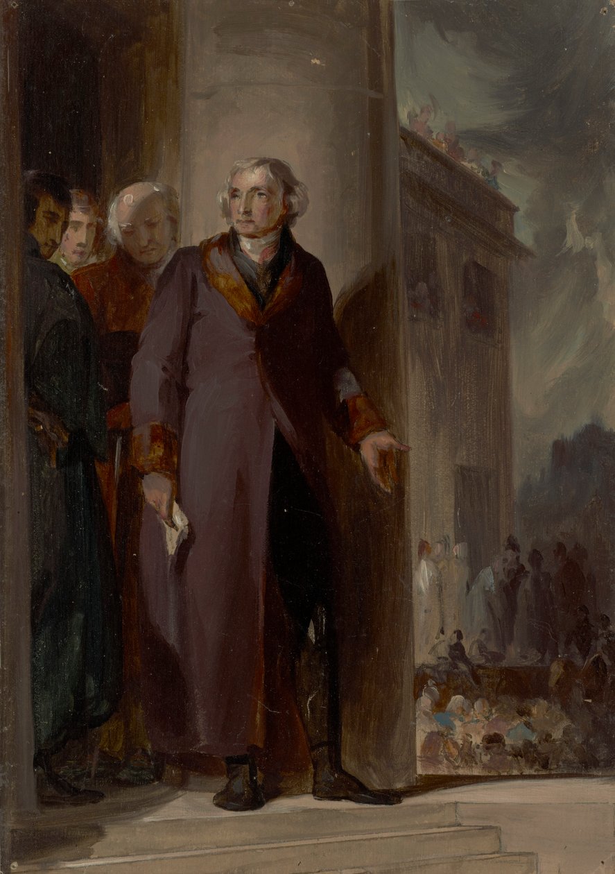 Thomas Jefferson (1743-1826), LL.D. 1786 autorstwa Thomas Sully