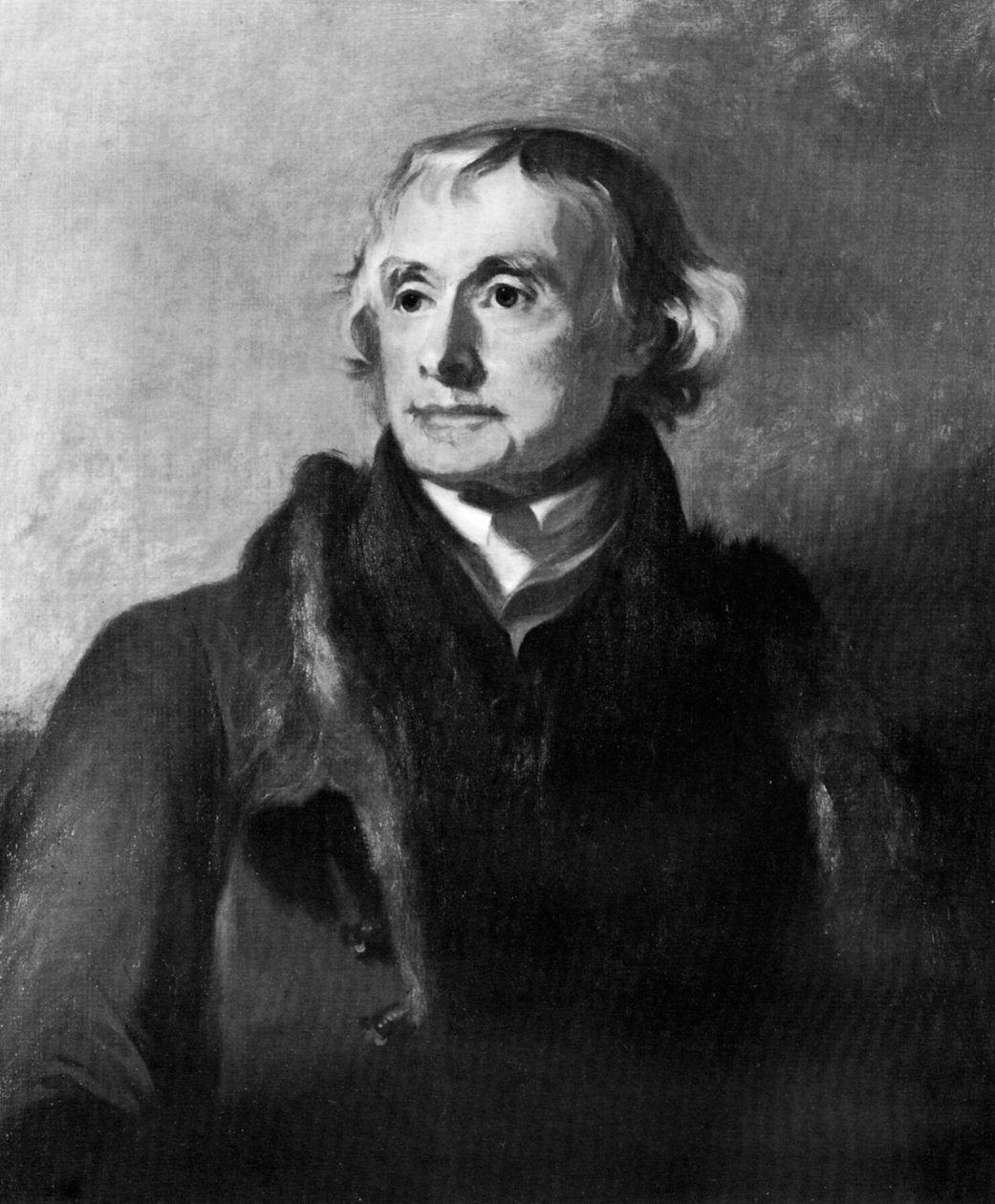 Thomas Jefferson, trzeci prezydent Stanów Zjednoczonych, XIX wiek. autorstwa Thomas Sully