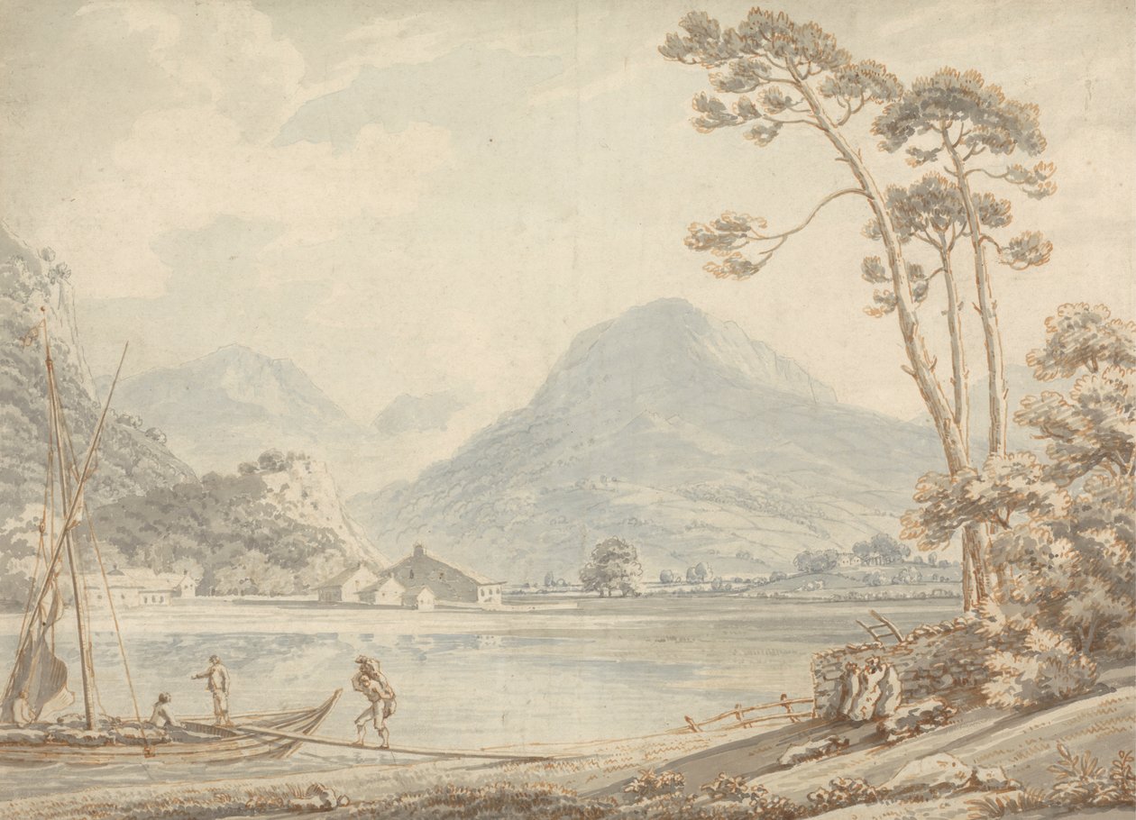Krajobraz w Ambleside autorstwa Thomas Sunderland