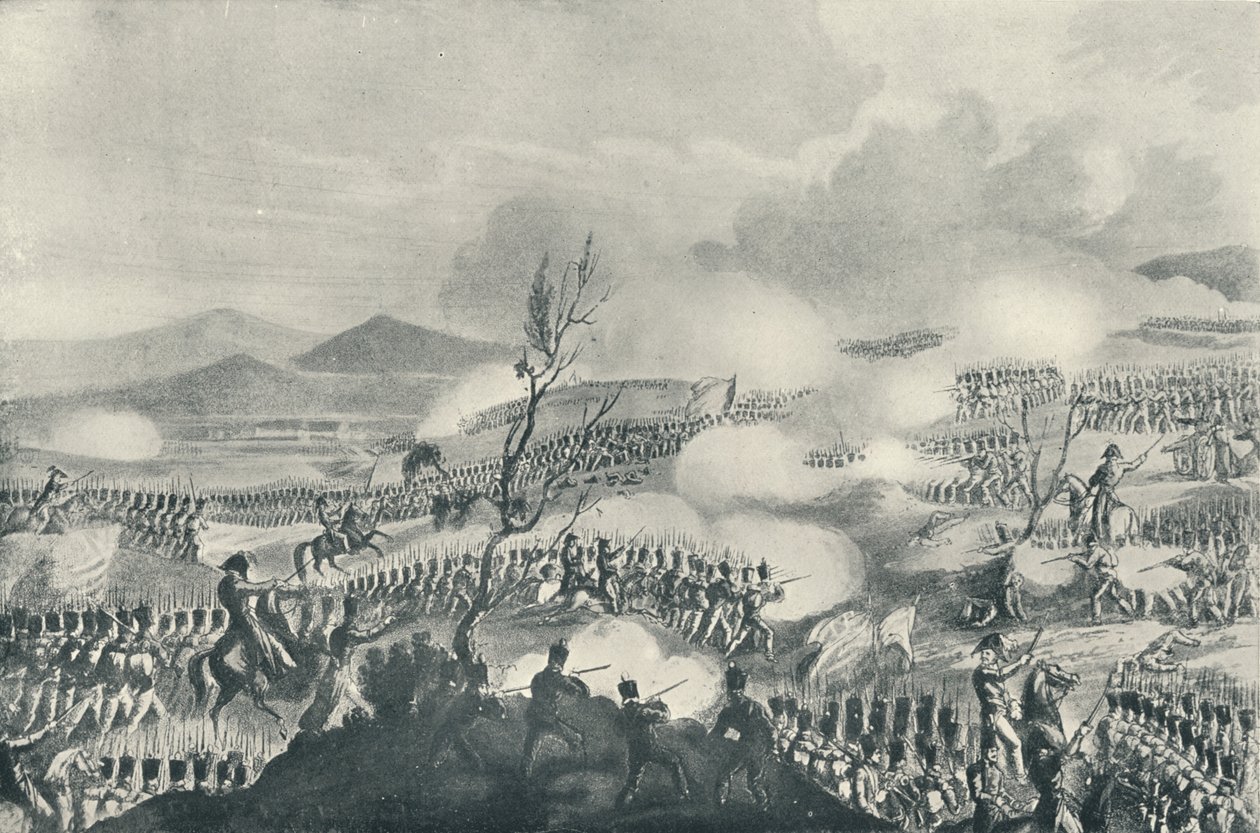 Bitwa pod Nivelle, 10 listopada 1813, 1815 1909 autorstwa Thomas Sutherland