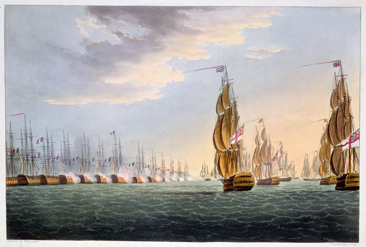 Bitwa nad Nilem, 1 sierpnia 1798 1816 autorstwa Thomas Sutherland