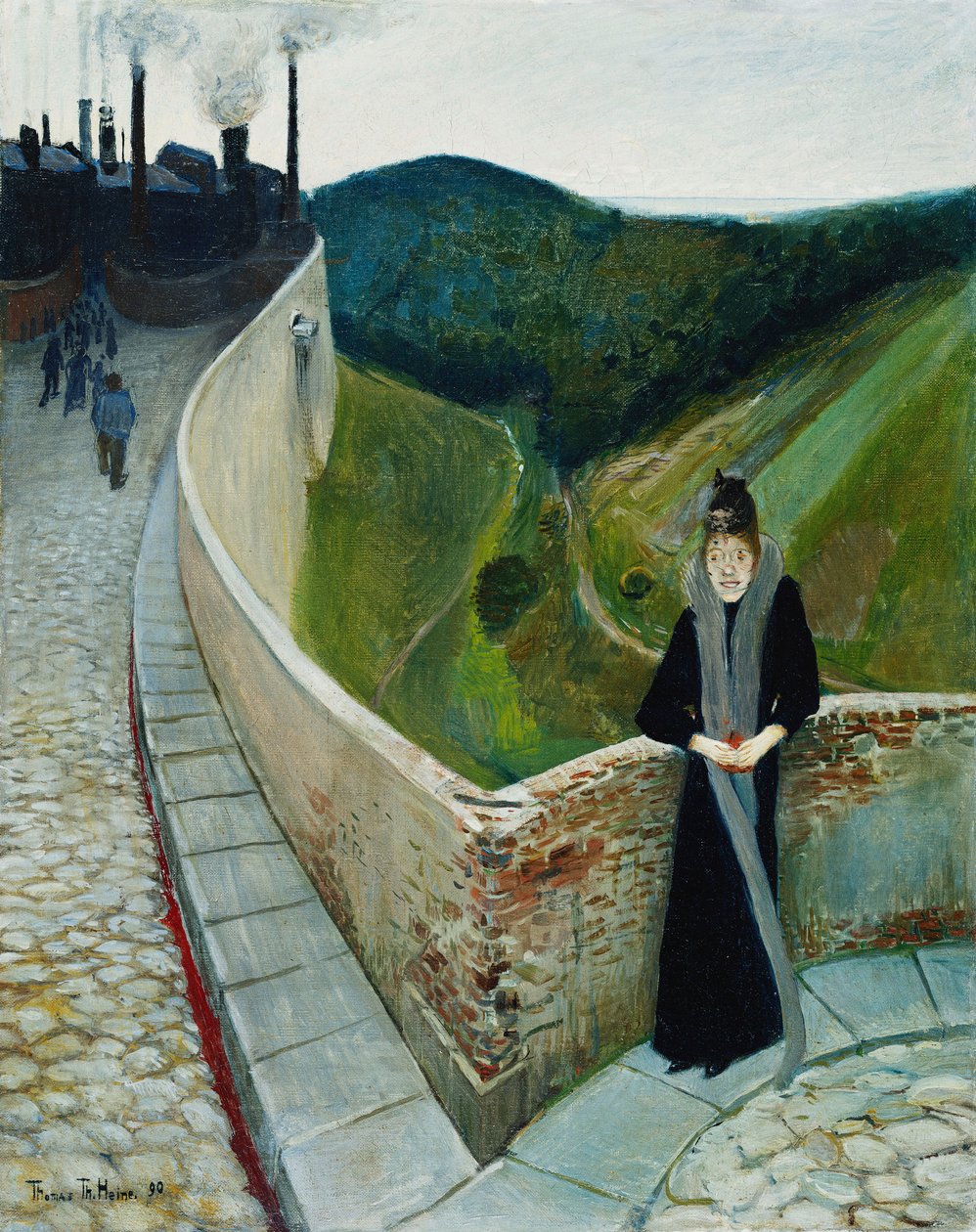 Przed wschodem słońca; Przed wschodem słońca autorstwa Thomas Theodor Heine