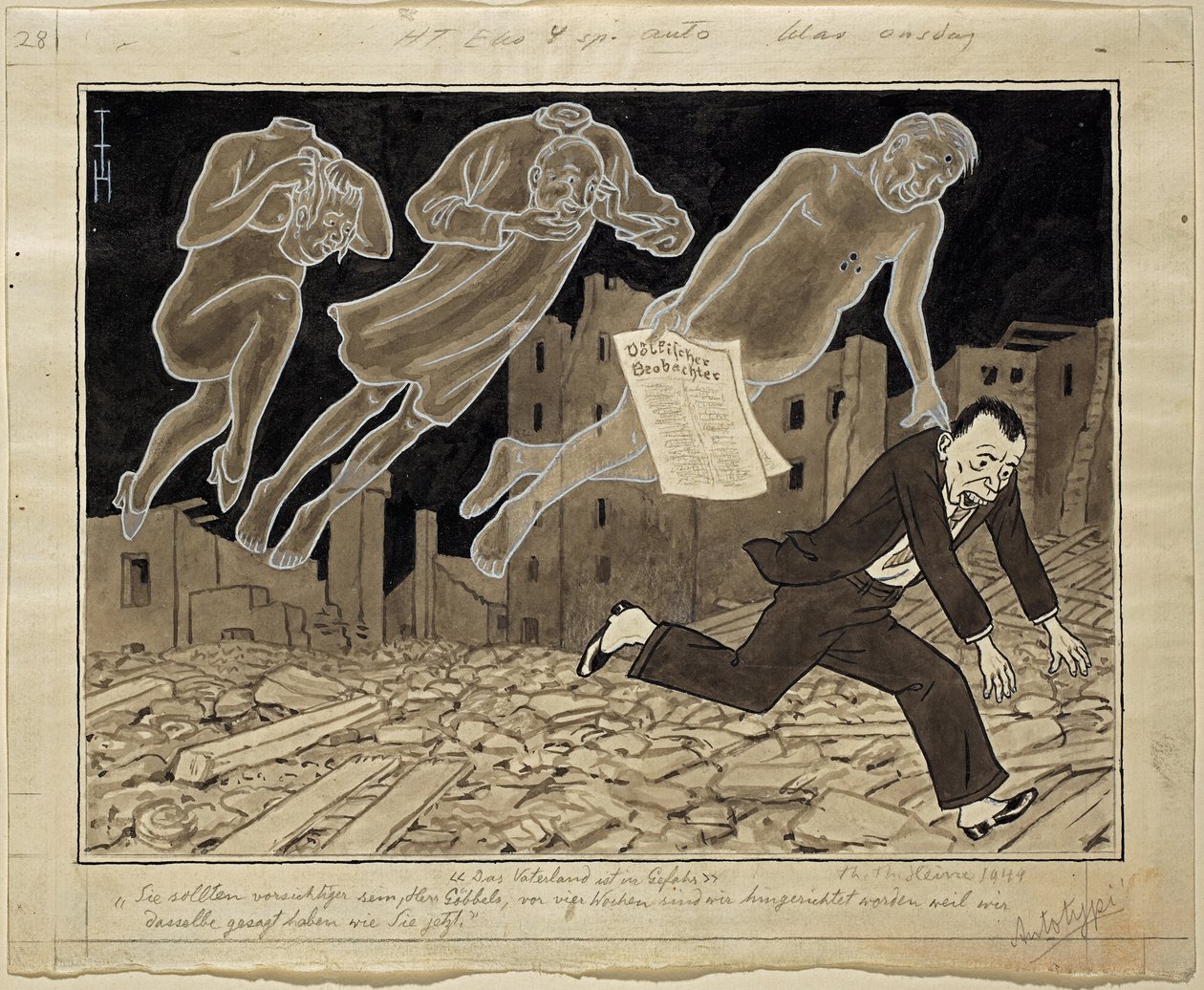 Ojczyzna jest w niebezpieczeństwie autorstwa Thomas Theodor Heine