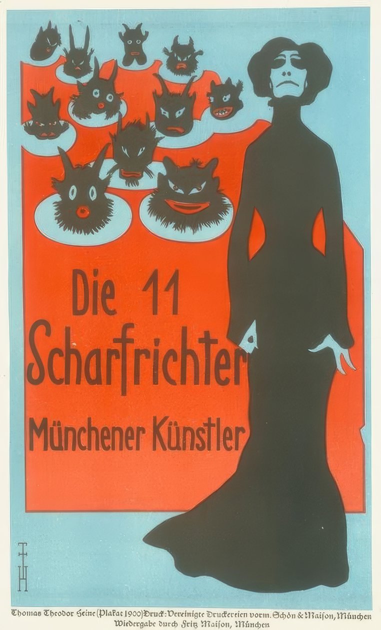 11 katów autorstwa Thomas Theodor Heine