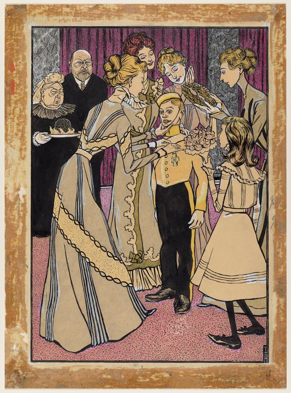 kult bohatera autorstwa Thomas Theodor Heine