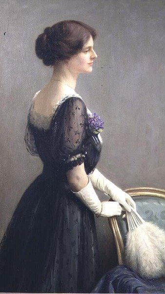 Żona artysty autorstwa Thomas W. Holgate