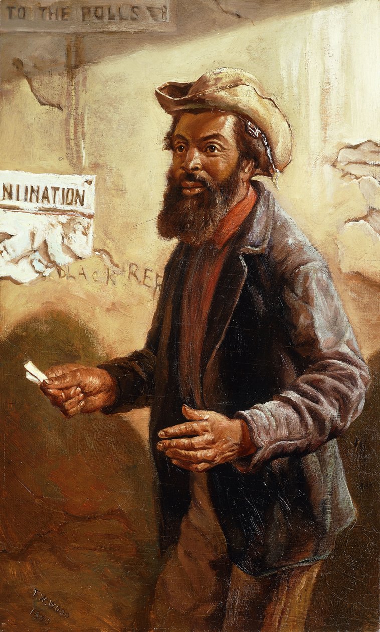 Jego pierwszy głos, 1868, 1868 autorstwa Thomas Waterman Wood