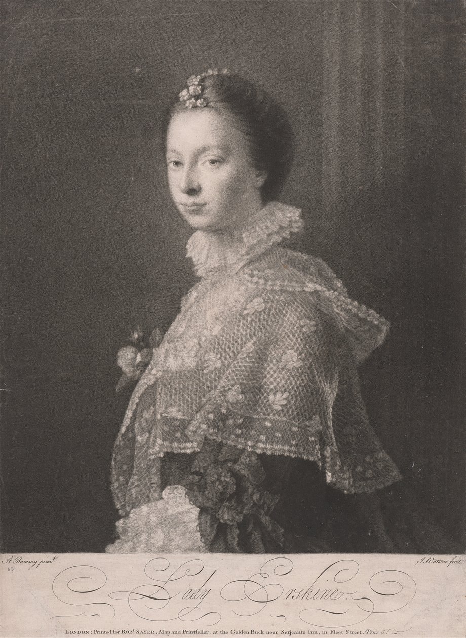 Janet, Lady Erskine autorstwa Thomas Watson