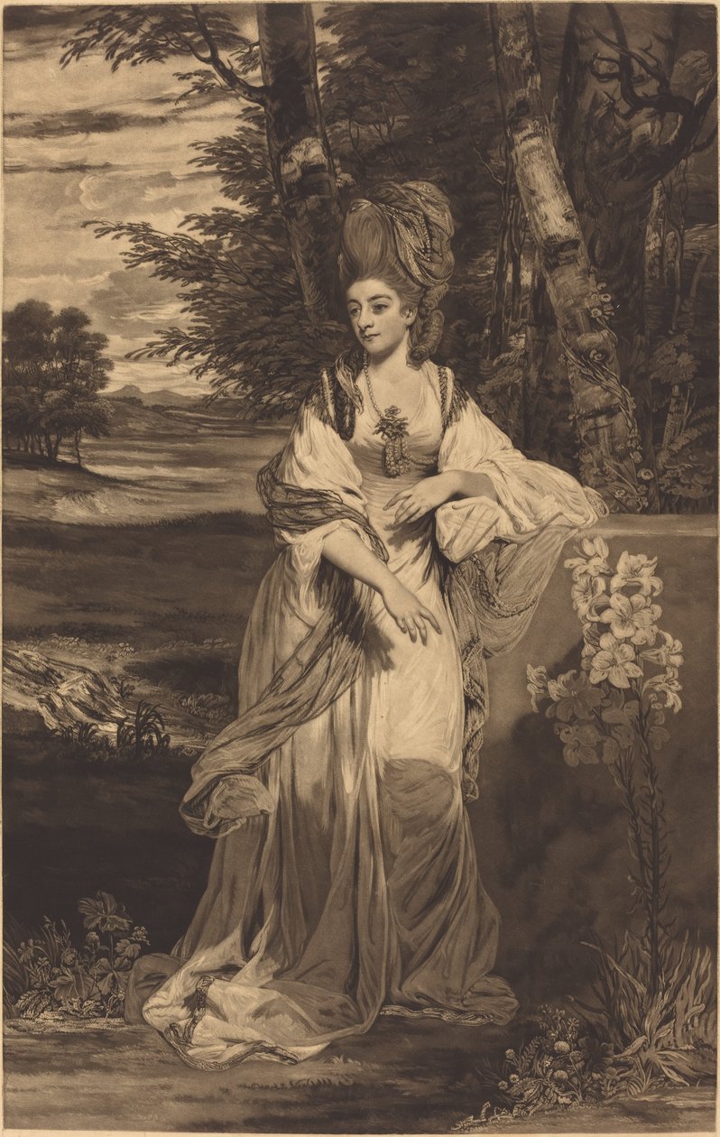 Katarzyna, Lady Bampfylde autorstwa Thomas Watson after Sir Joshua Reynolds