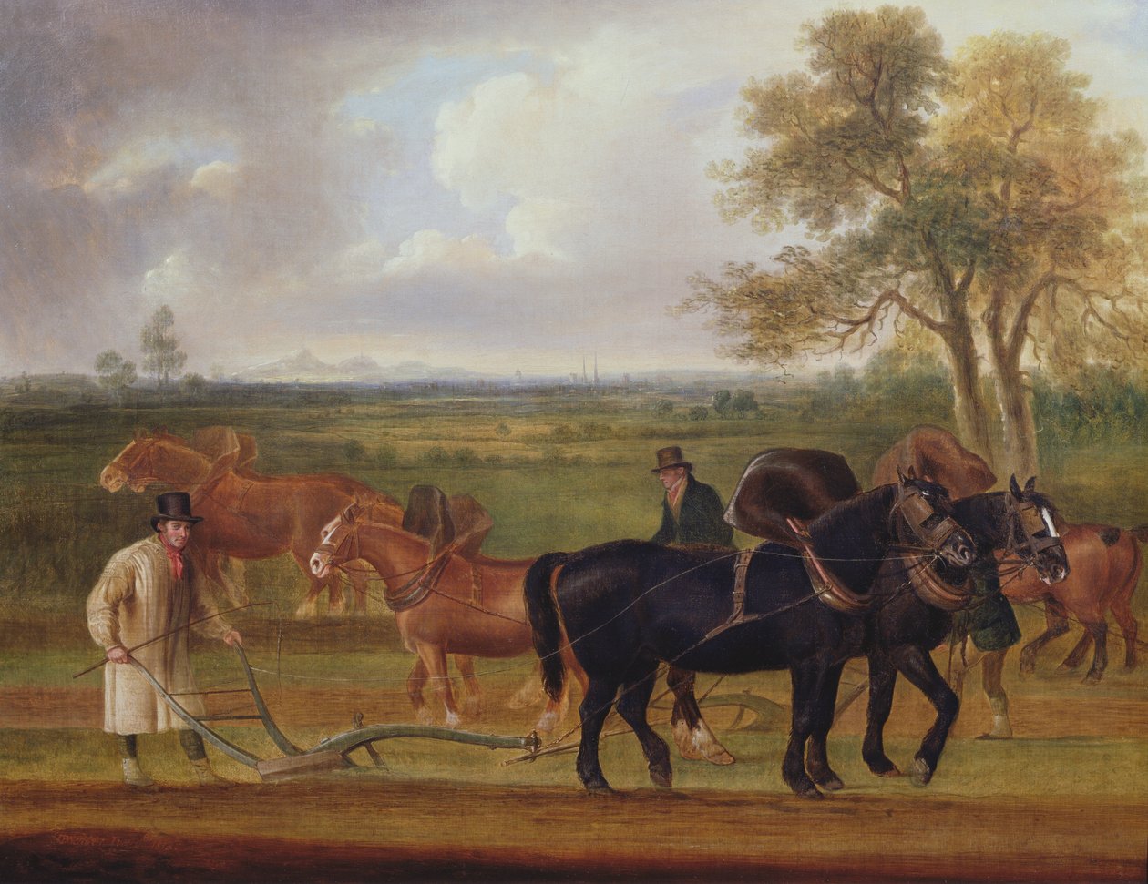 Zapałka do orki, 1813 autorstwa Thomas Weaver