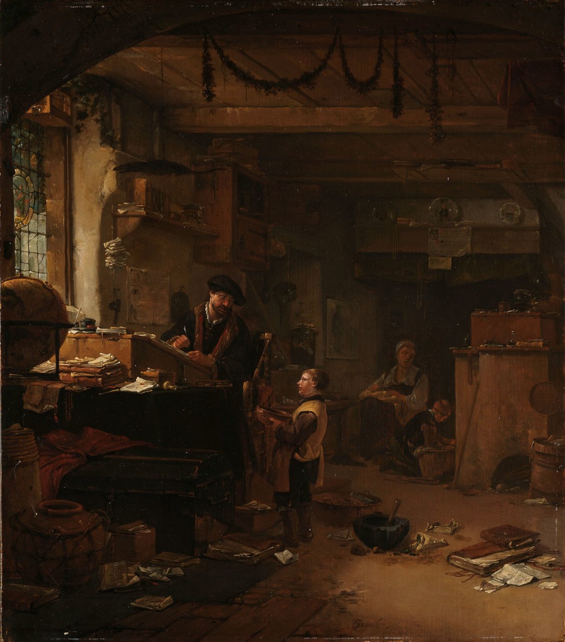 Alchemik autorstwa Thomas Wijck