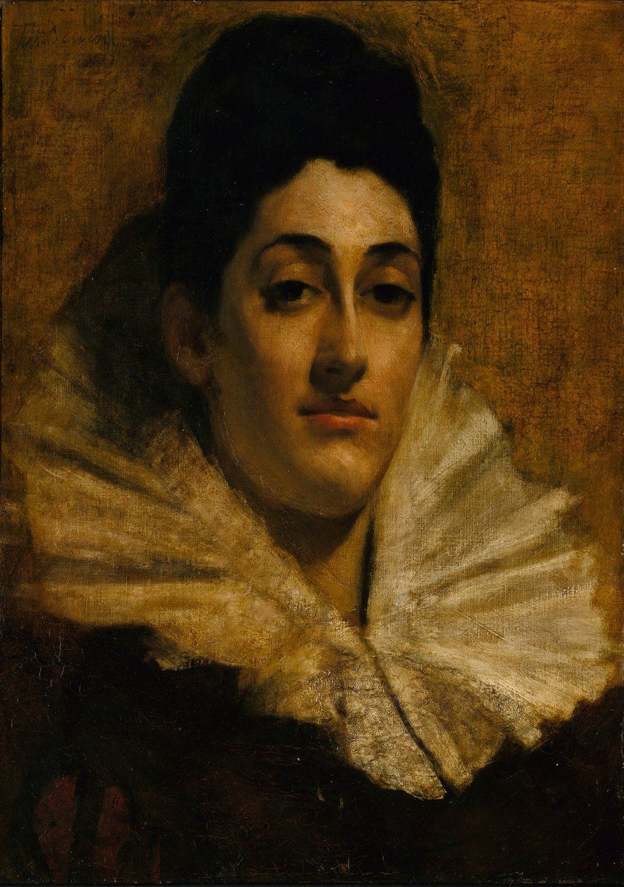Portret Frances C. Houston autorstwa Thomas Wilmer Dewing