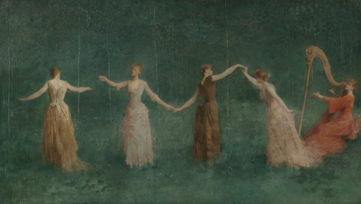 Lato autorstwa Thomas Wilmer Dewing