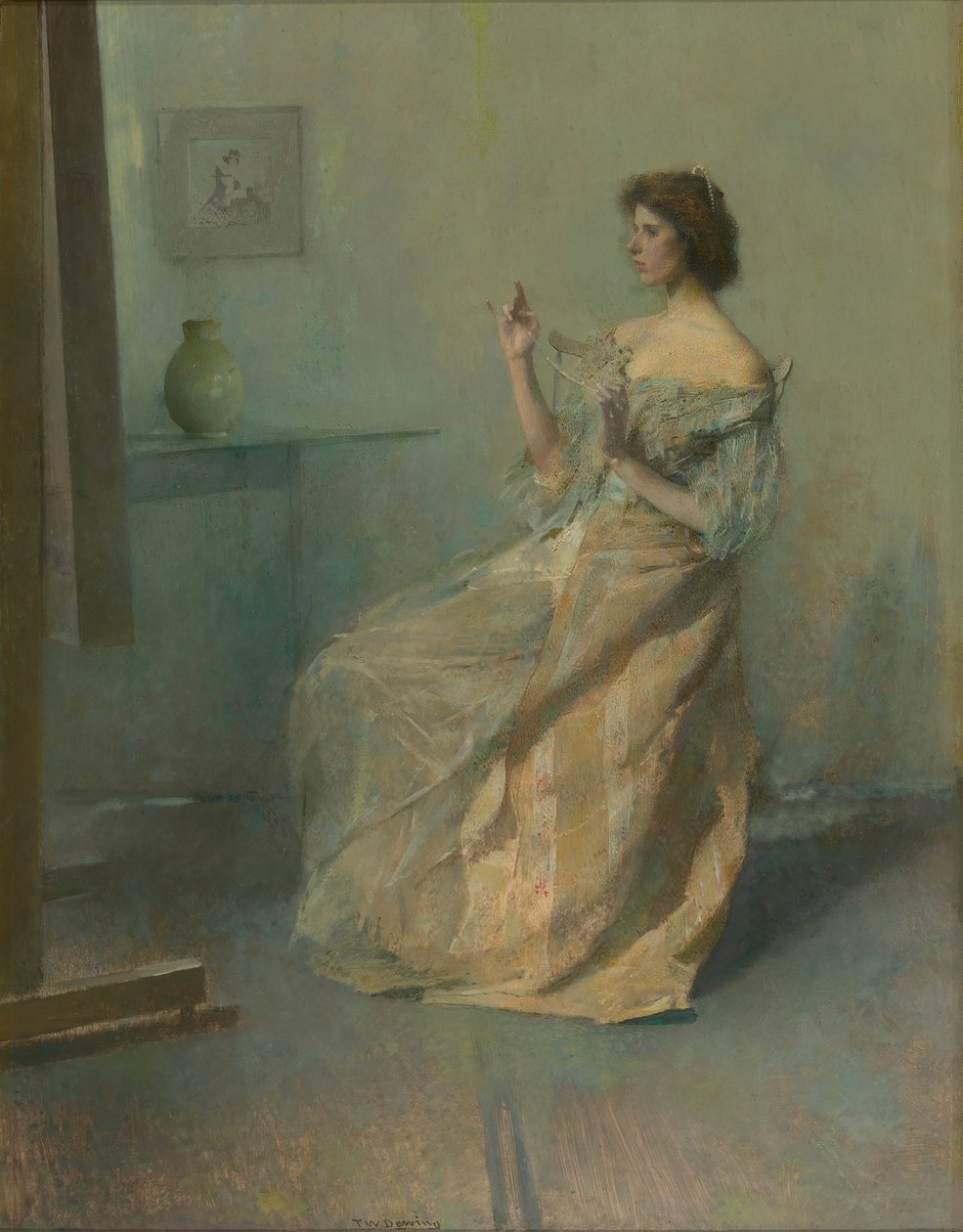 Naszyjnik autorstwa Thomas Wilmer Dewing