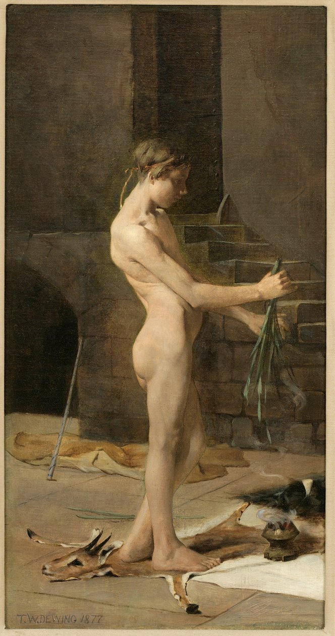 Niewolnik Czarnoksiężnika autorstwa Thomas Wilmer Dewing