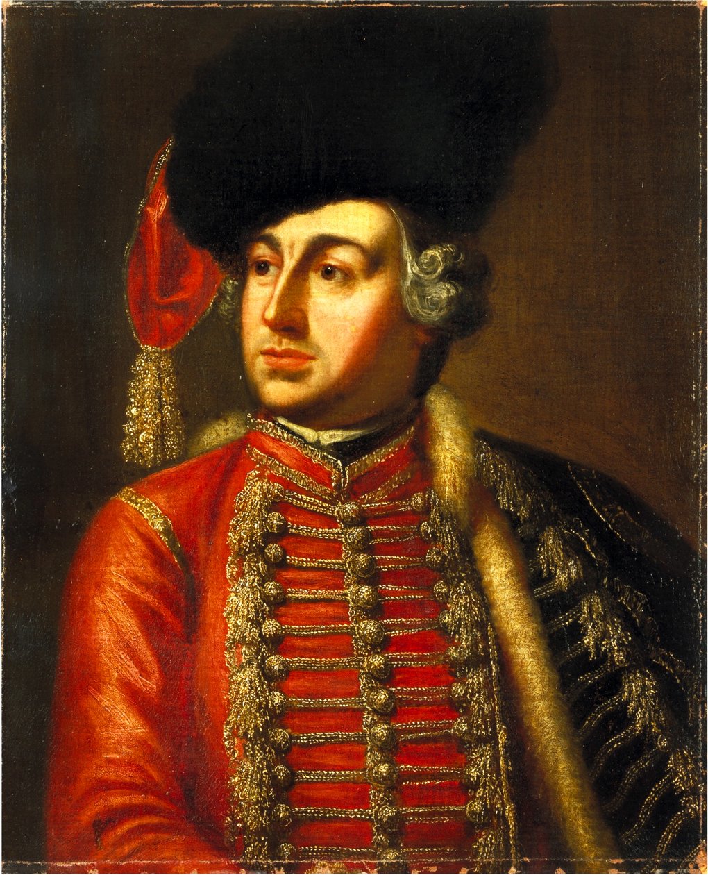 Portret Davida Garricka (1717-1779) autorstwa Thomas Worlidge