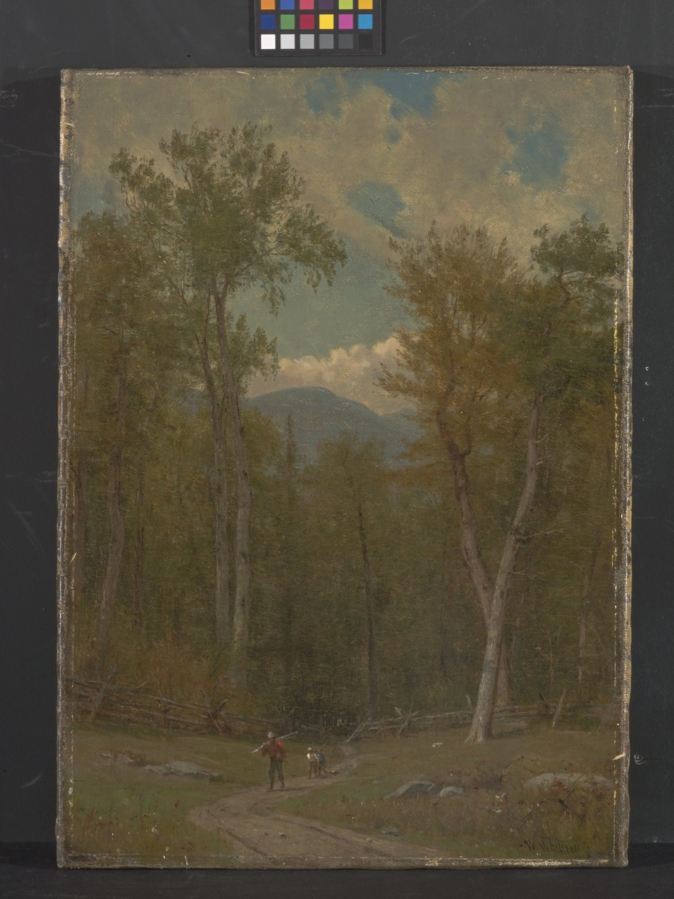 Krajobraz (olej na płótnie) autorstwa Thomas Worthington Whittredge