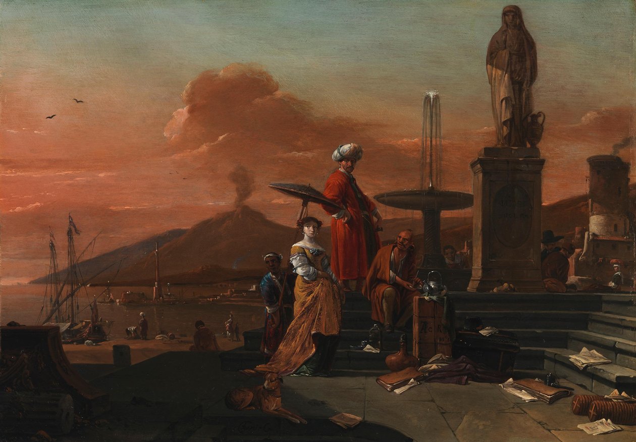 W Zatoce Neapolitańskiej autorstwa Thomas Wyck