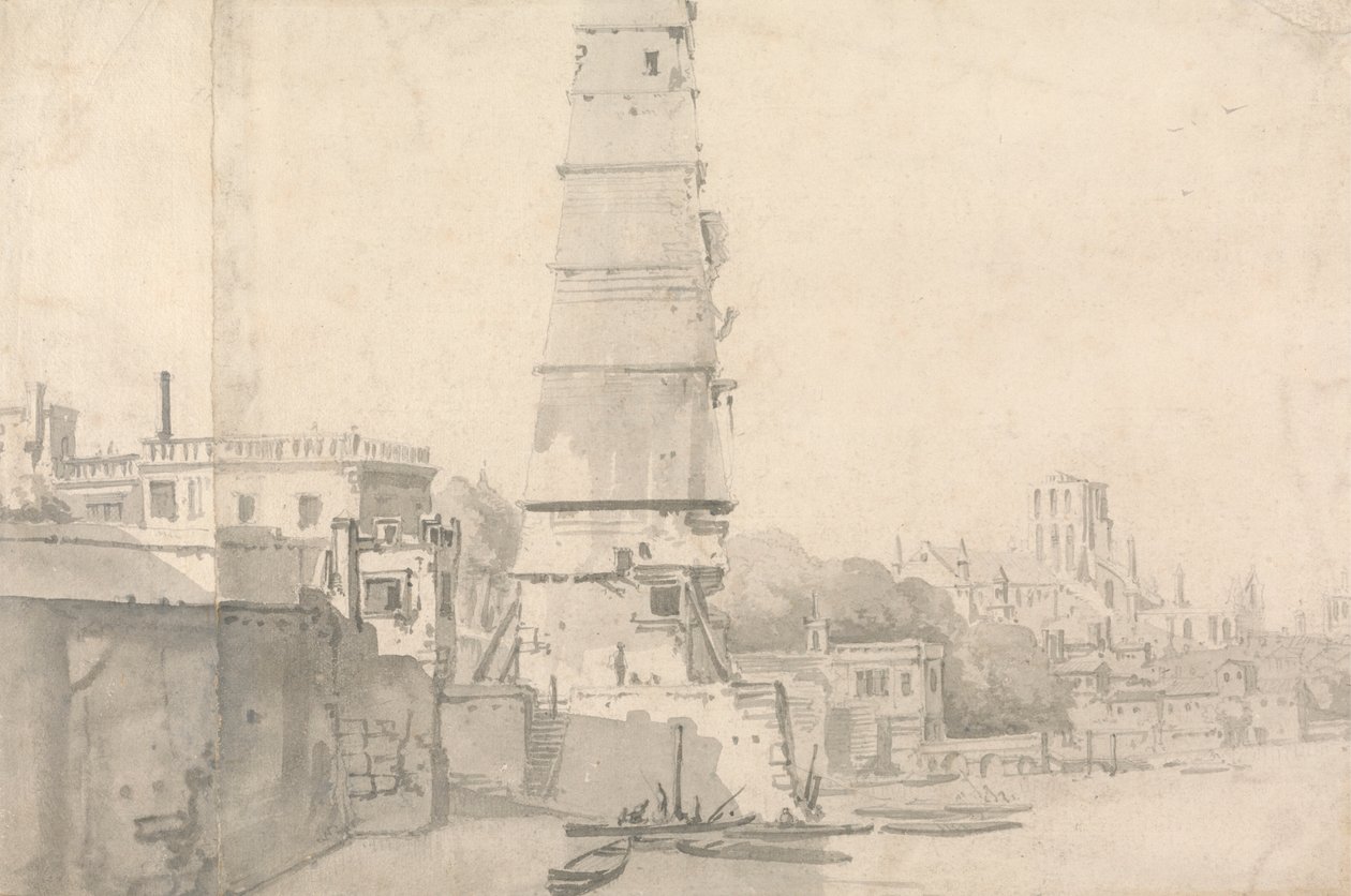 Widok Waterhouse i Old St. Paul