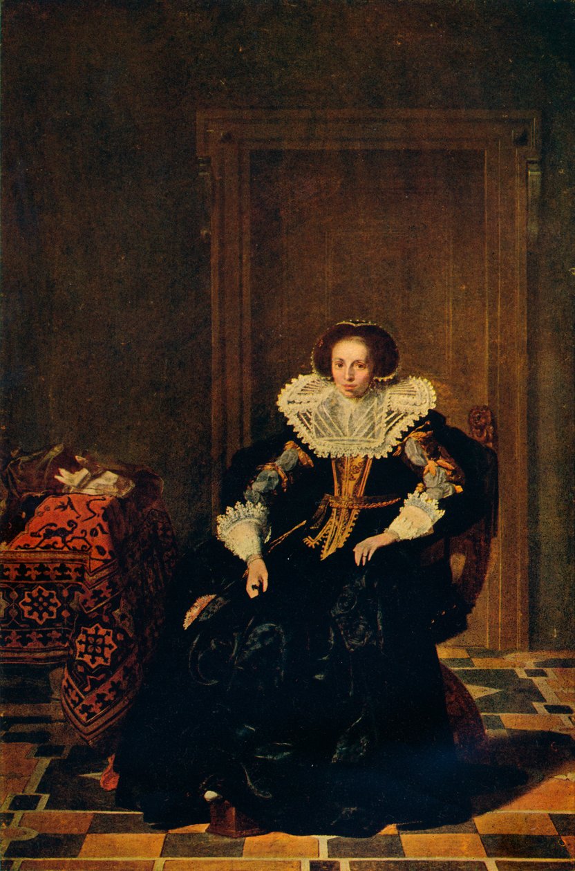 Portret damy, 1632, 1909 autorstwa Thomas de Keyser