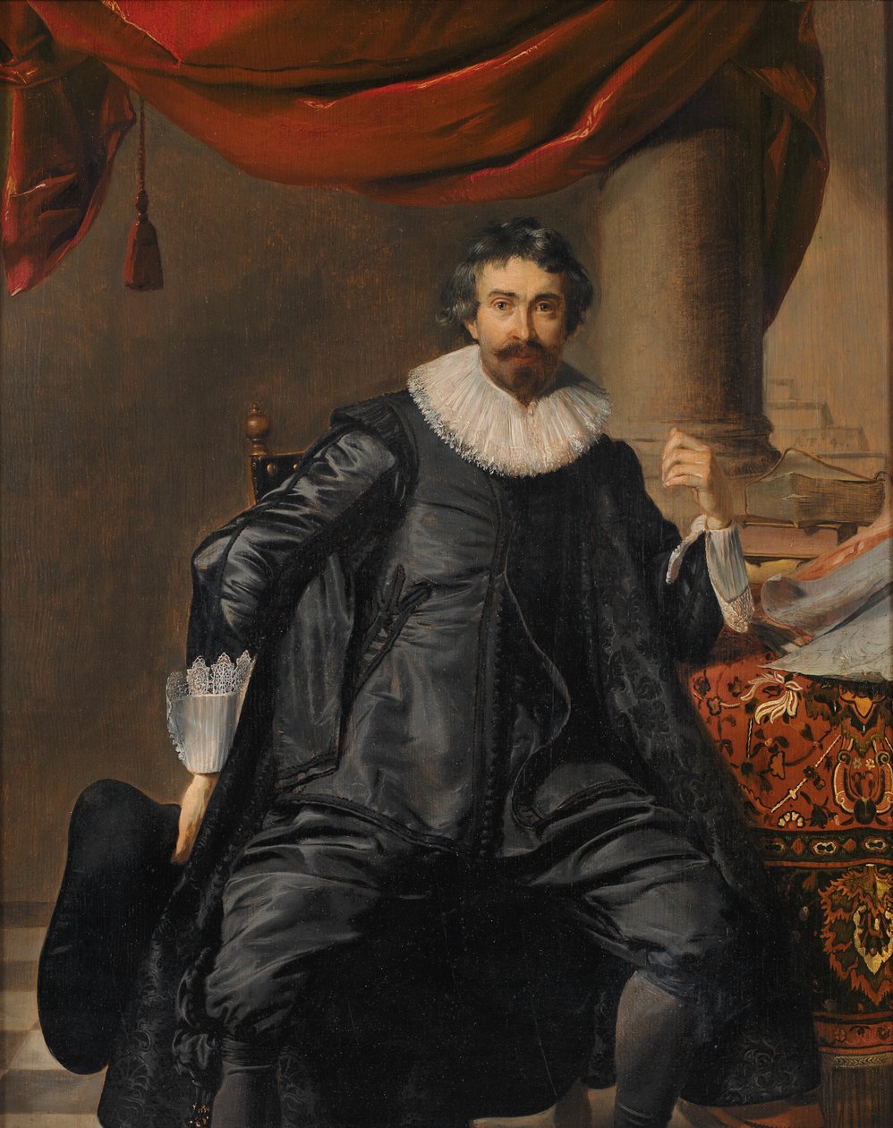 Portret mężczyzny autorstwa Thomas de Keyser