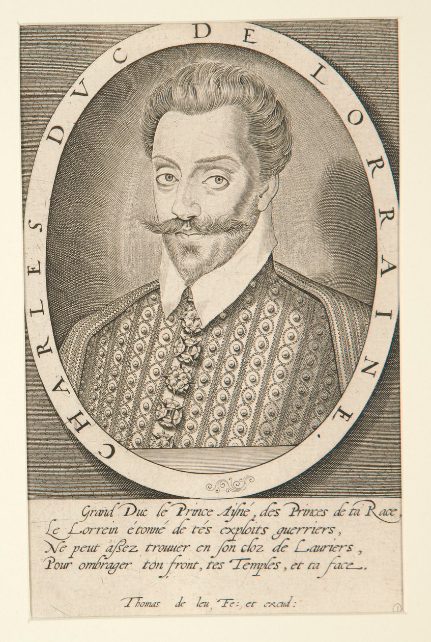 Karol, książę Lotaryngii autorstwa Thomas de Leu