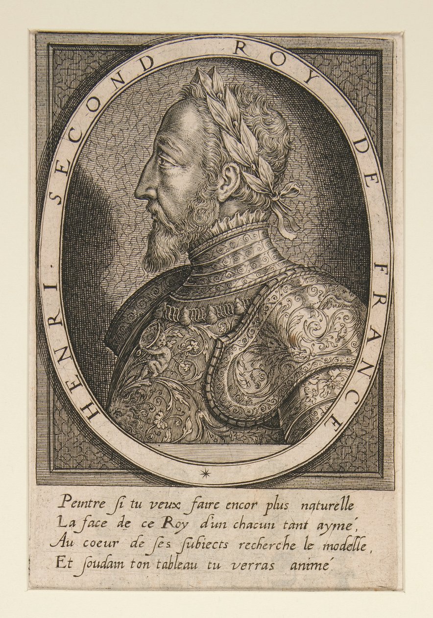 Henryk II, król Francji autorstwa Thomas de Leu