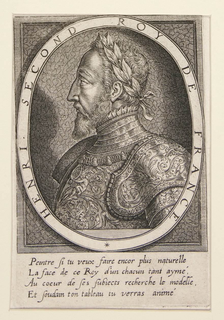 Henryk II, król Francji autorstwa Thomas de Leu
