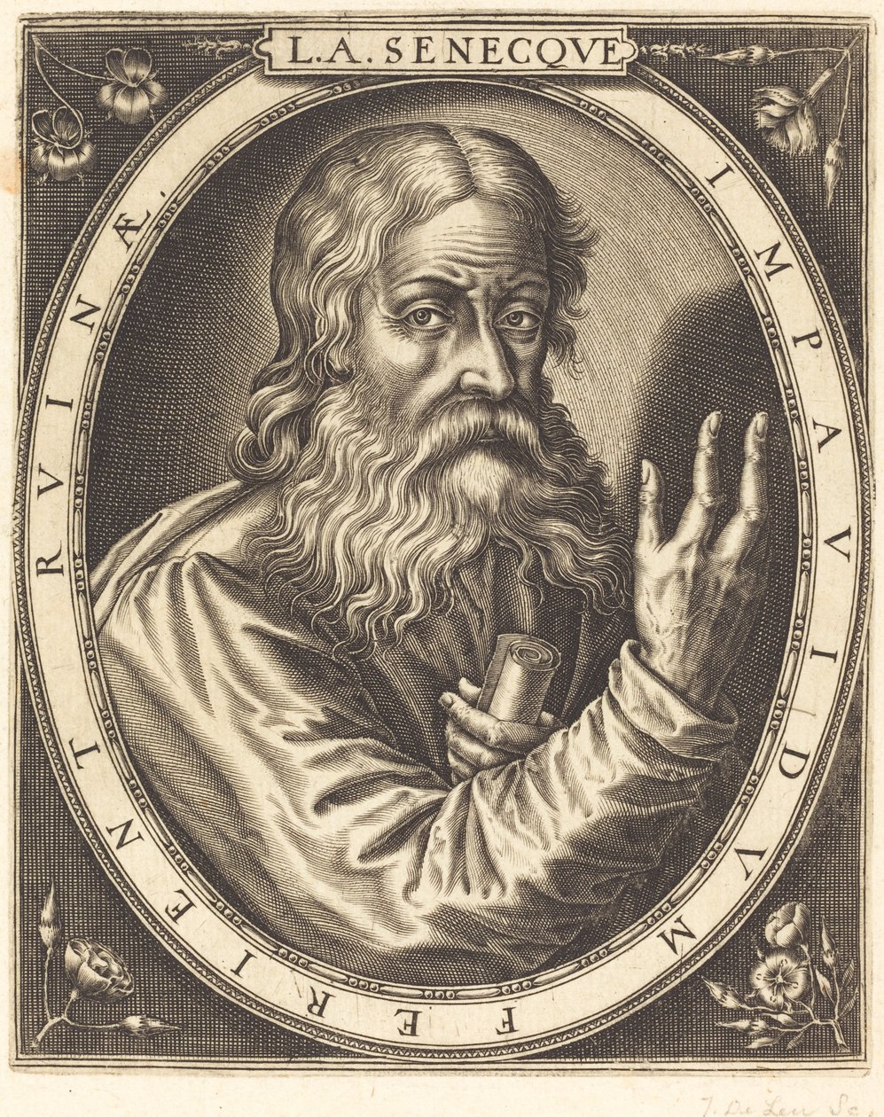 Seneca autorstwa Thomas de Leu