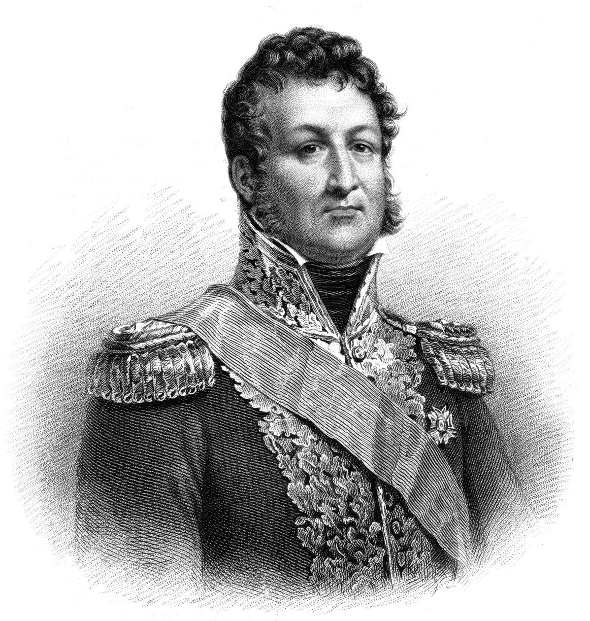 Ludwik Filip, król Francji, 1830. autorstwa Thomson