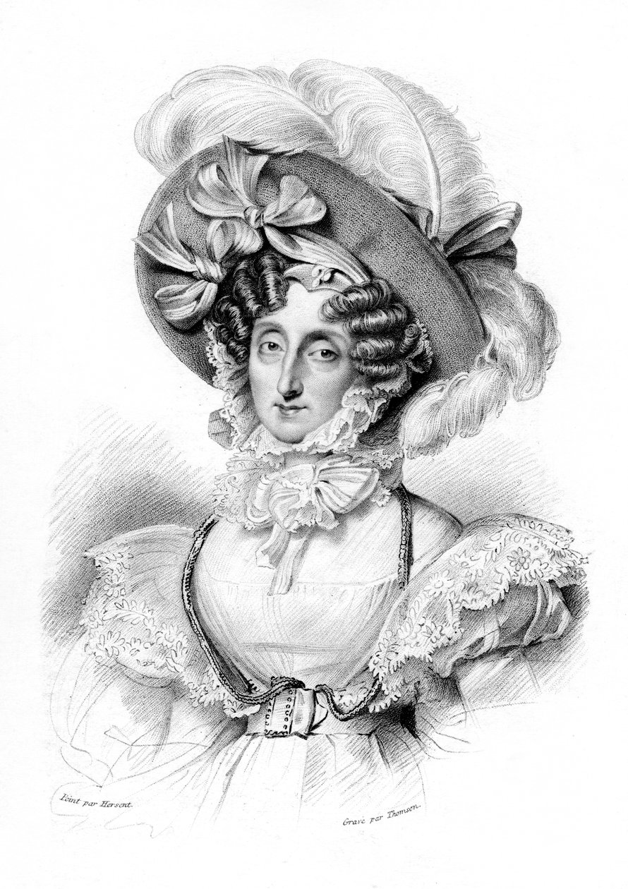 Maria Amalia z Obojga Sycylii, XIX w. autorstwa Thomson