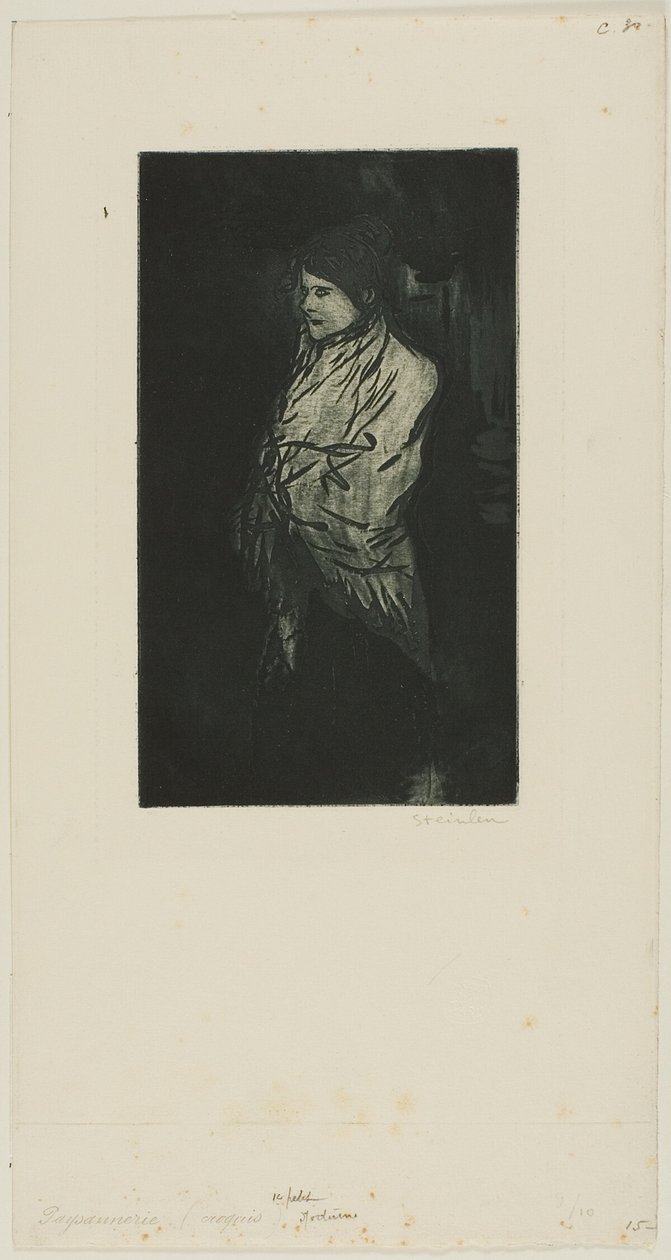 First Little Night Piece autorstwa Théophile Alexandre Pierre Steinlen