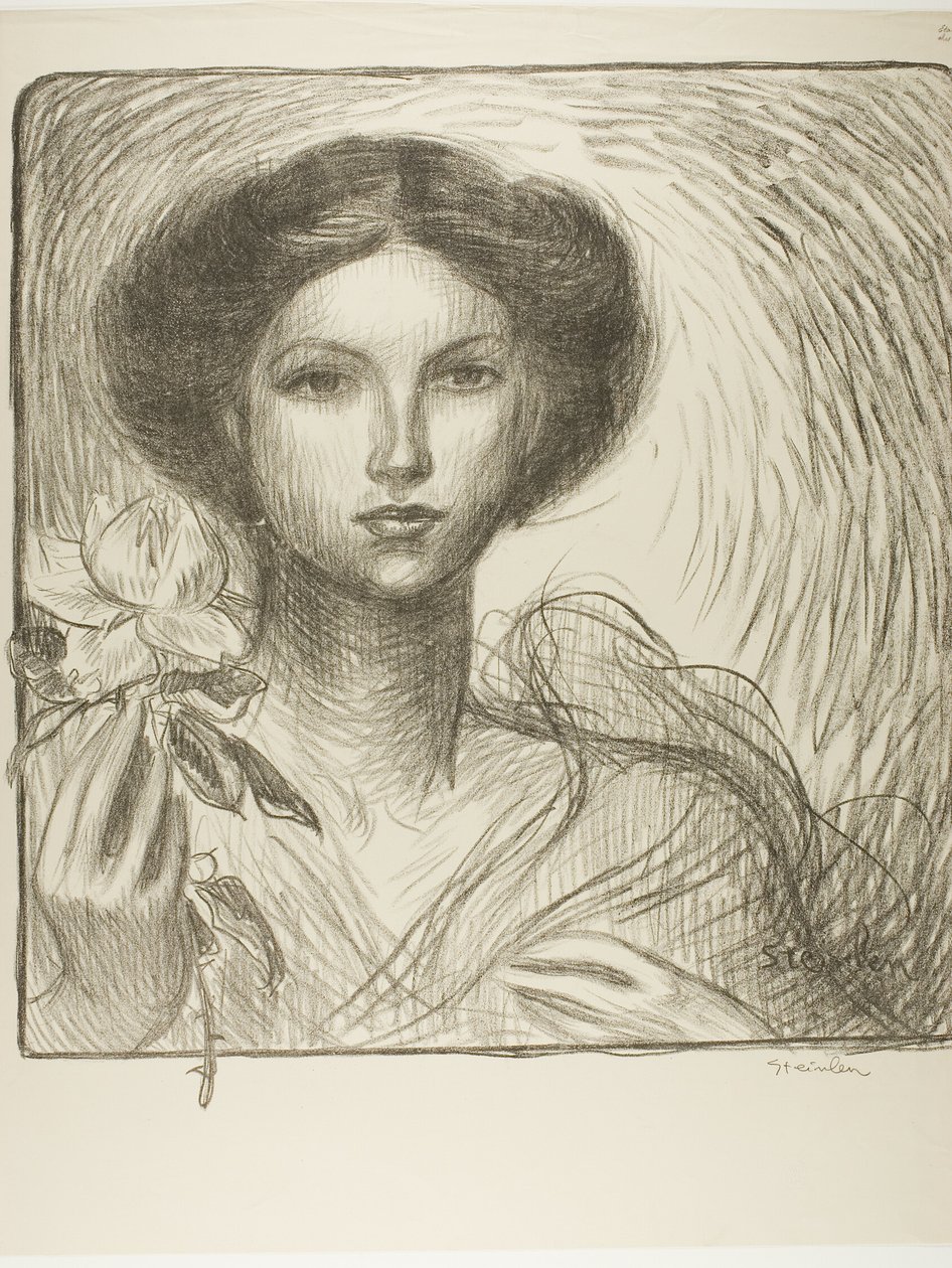 Wystawa sztuki francuskiej w Krefeld autorstwa Théophile Alexandre Pierre Steinlen