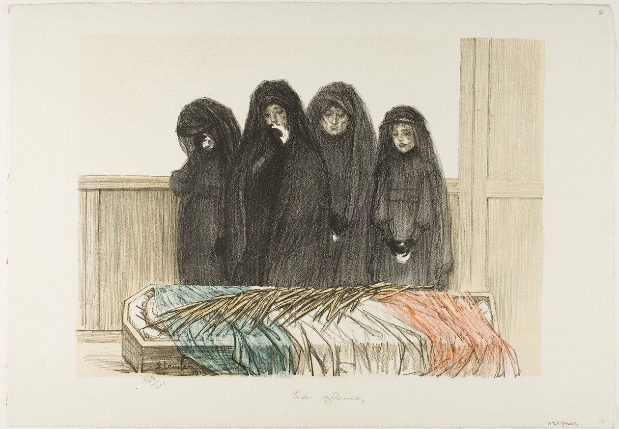 Chwała autorstwa Théophile Alexandre Pierre Steinlen