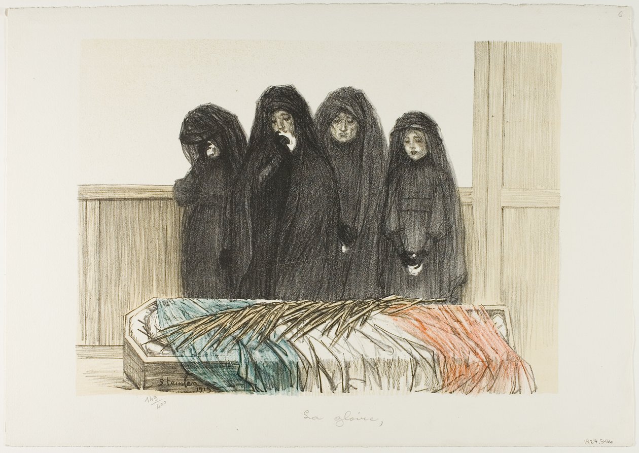 Chwała autorstwa Théophile Alexandre Pierre Steinlen