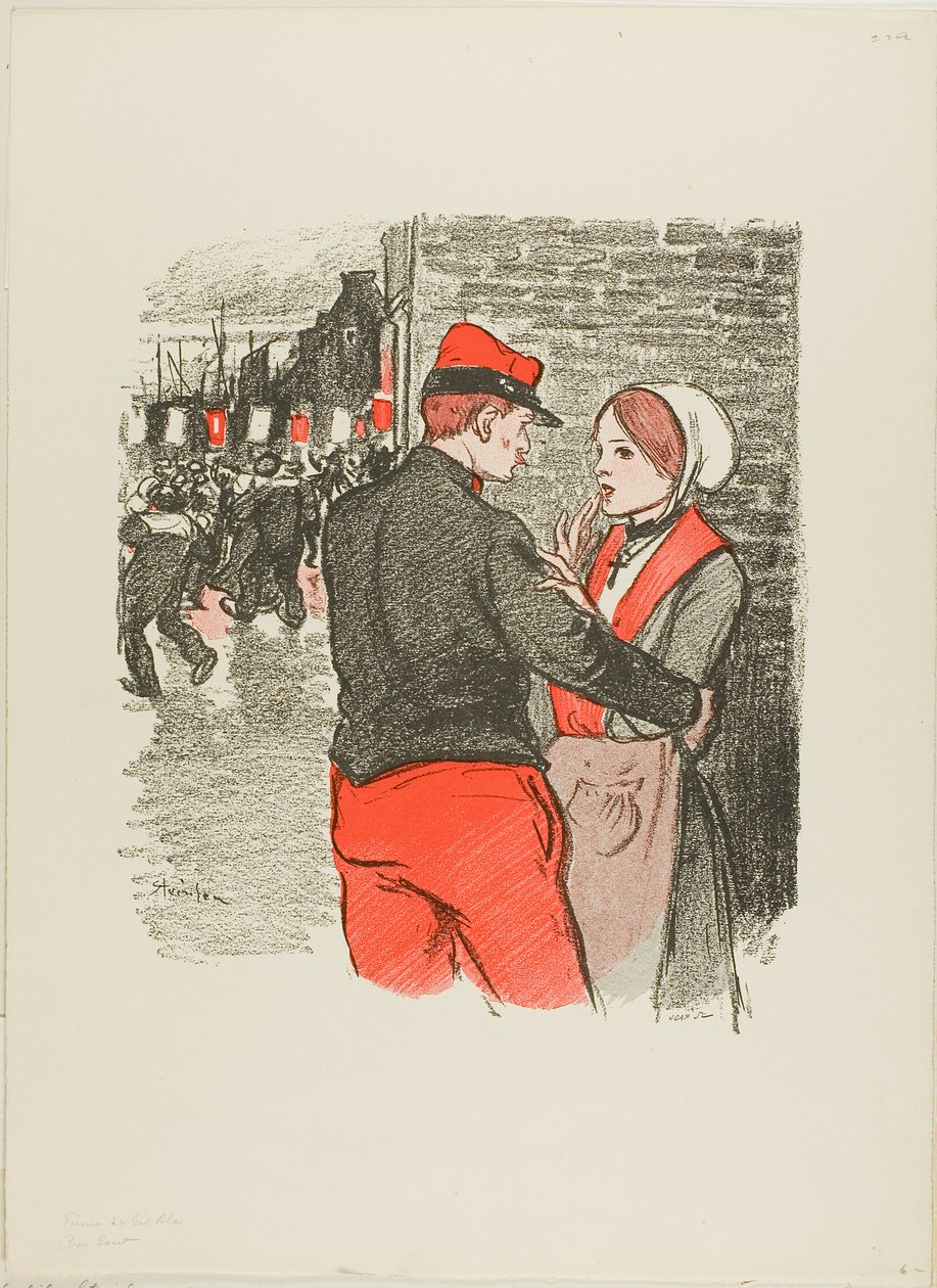 Dobry smak autorstwa Théophile Alexandre Pierre Steinlen