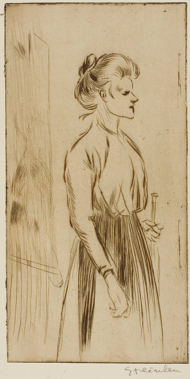 Hard Woman autorstwa Théophile Alexandre Pierre Steinlen