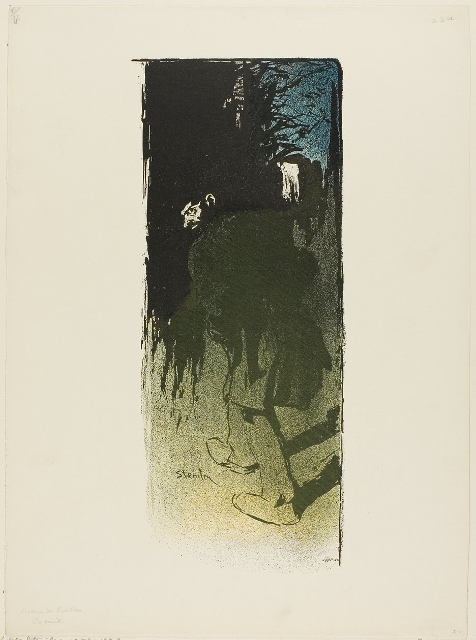 Noc autorstwa Théophile Alexandre Pierre Steinlen