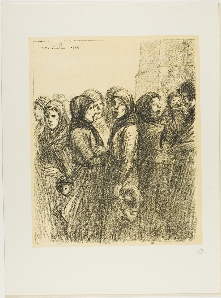 Przydział wojskowy autorstwa Théophile Alexandre Pierre Steinlen