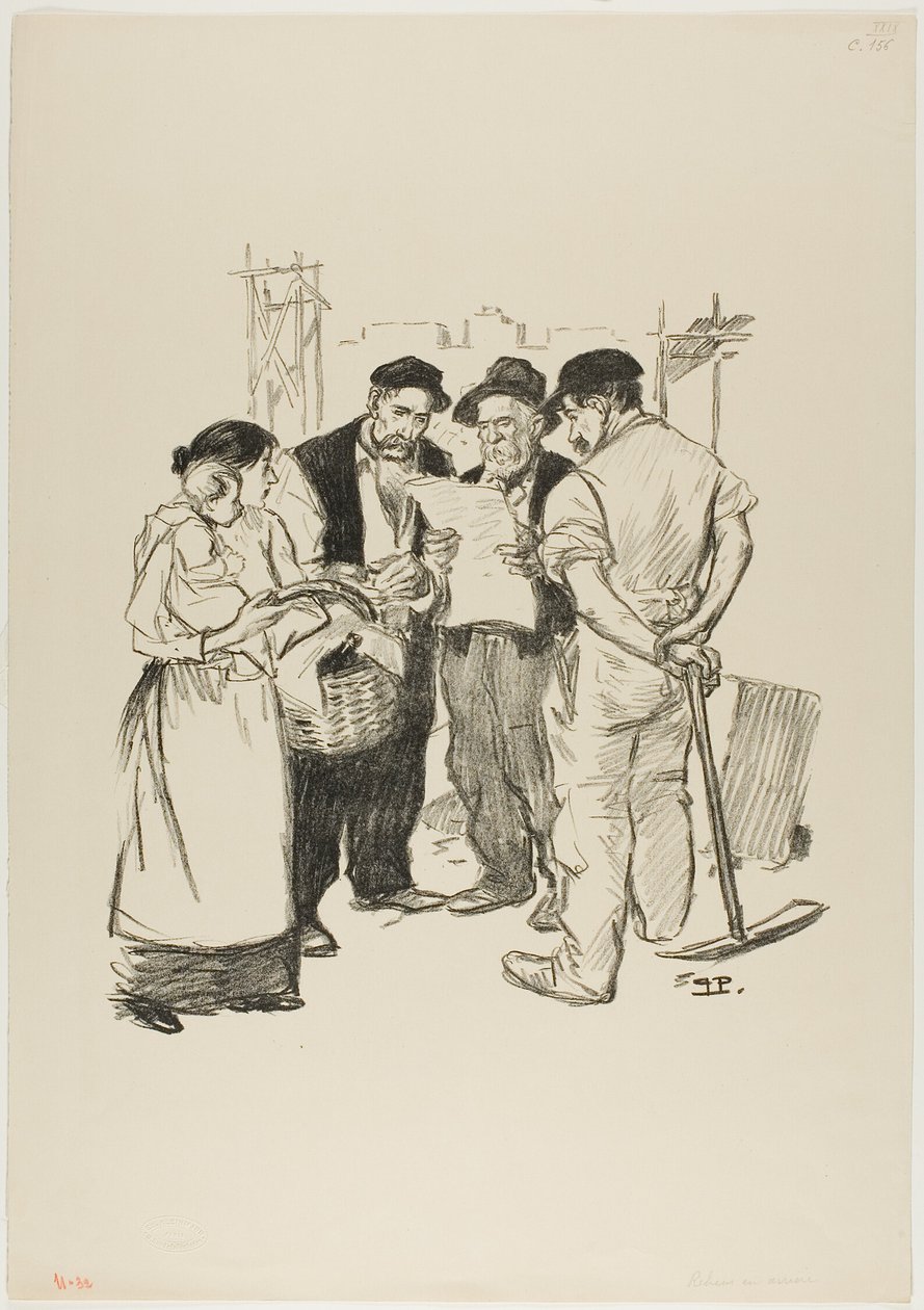 Powrót do przeszłości autorstwa Théophile Alexandre Pierre Steinlen
