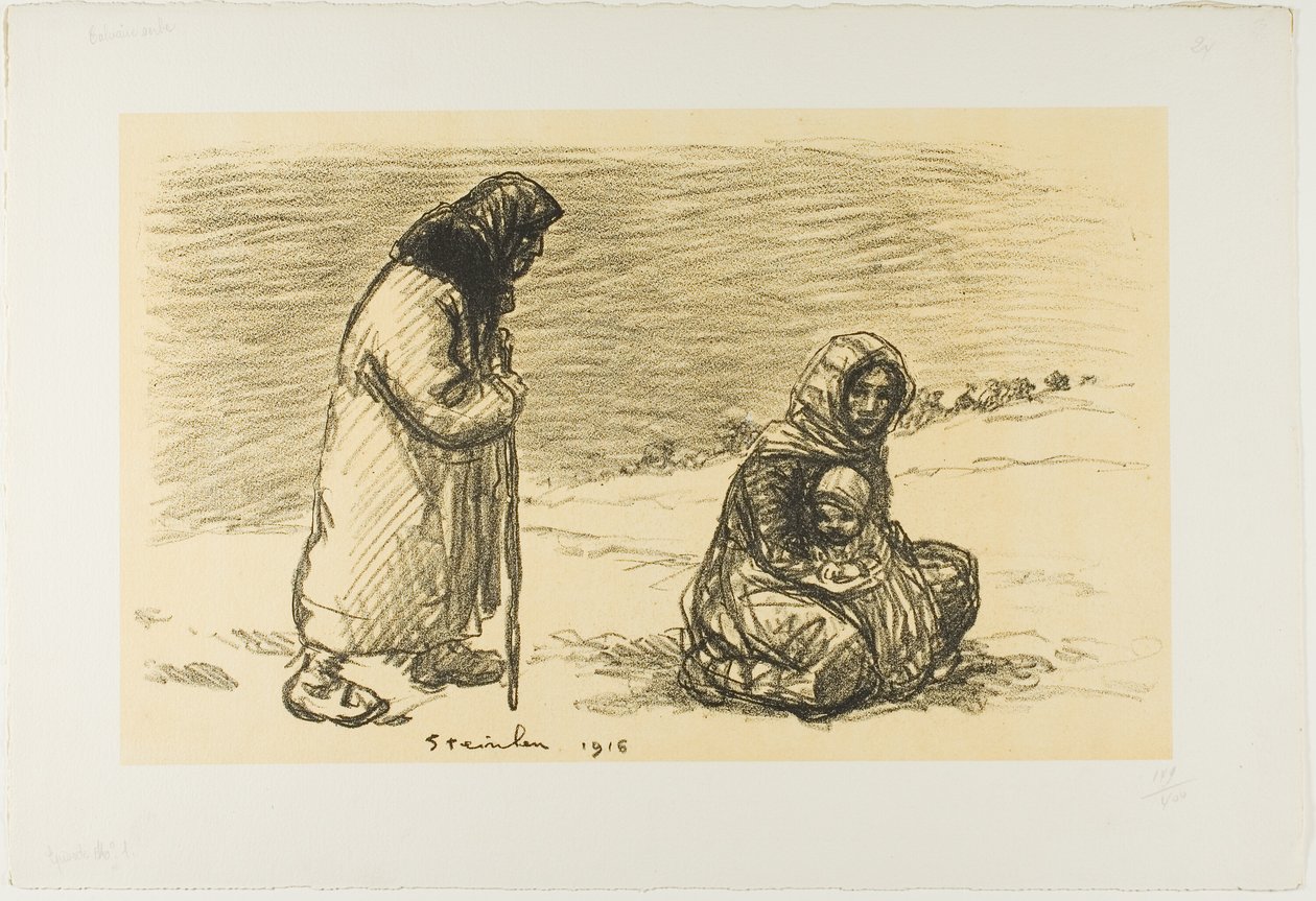 Serbska kawaleria, odcinek pierwszy autorstwa Théophile Alexandre Pierre Steinlen