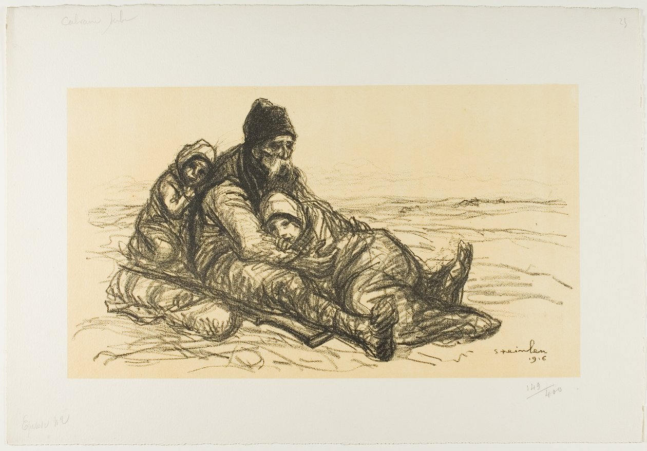 Serbska kawaleria, drugi odcinek autorstwa Théophile Alexandre Pierre Steinlen
