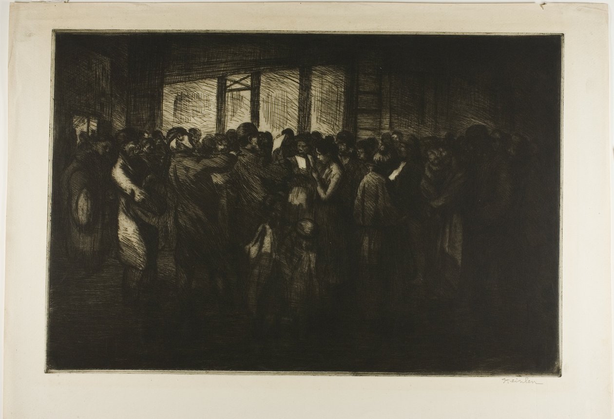 Śpiewacy uliczni autorstwa Théophile Alexandre Pierre Steinlen