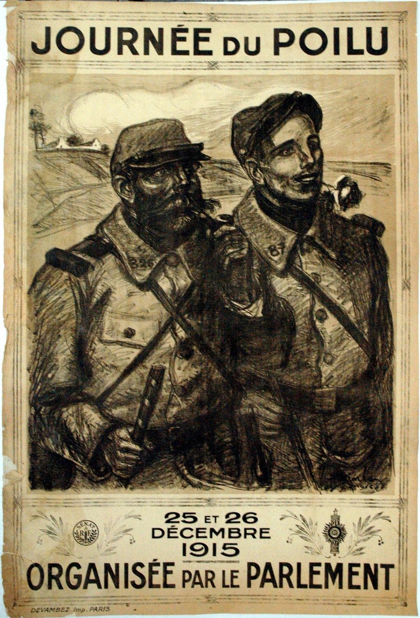 The Day of the Doughboy autorstwa Théophile Alexandre Pierre Steinlen